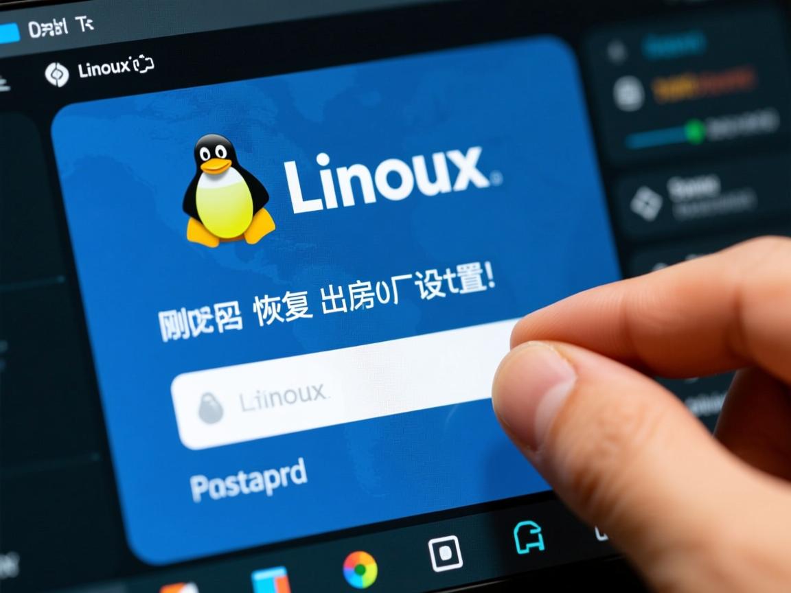 linux删除如何恢复出厂设置密码  第3张 linux删除如何恢复出厂设置密码  第3张