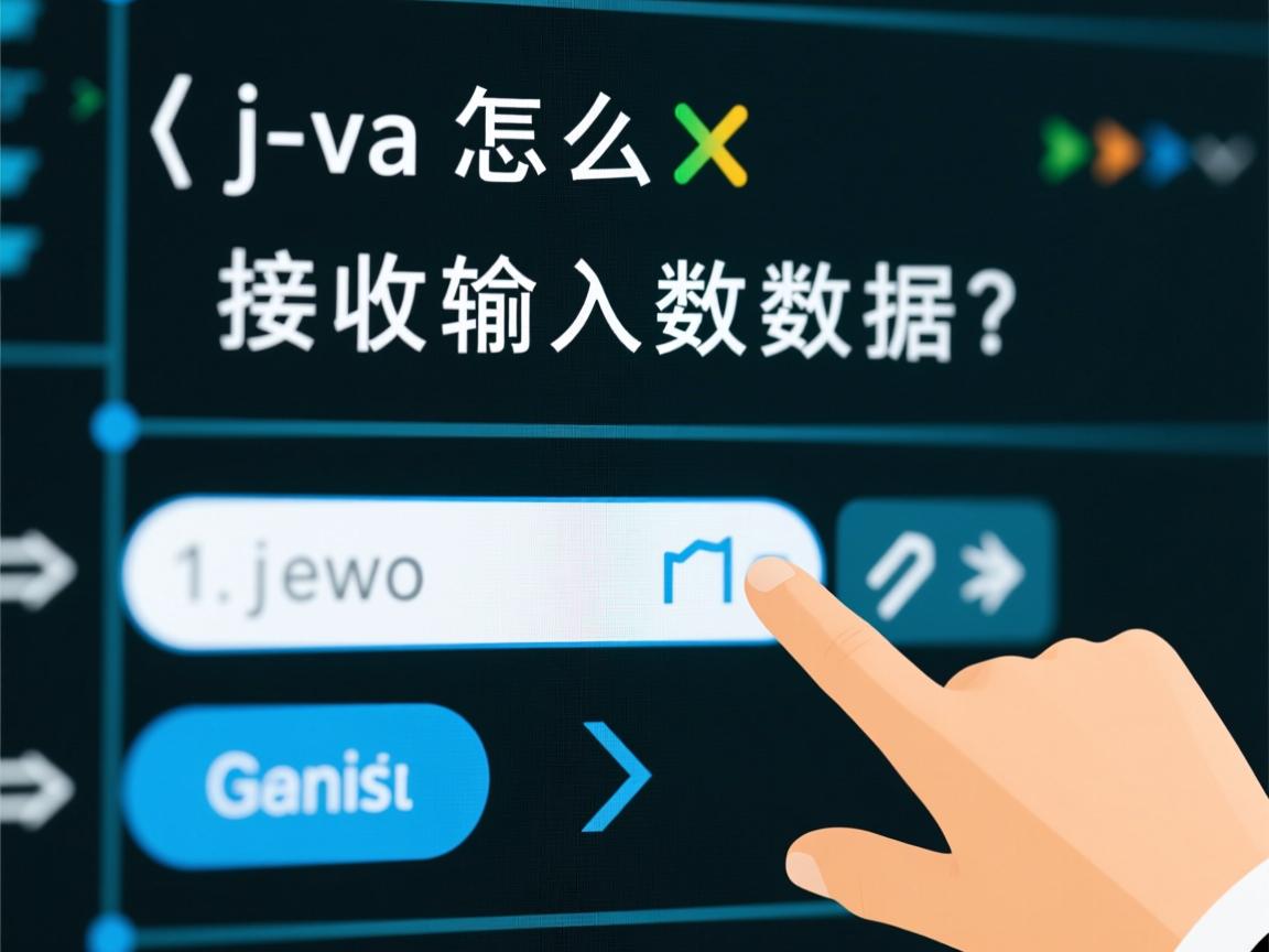 java怎么接收输入数据