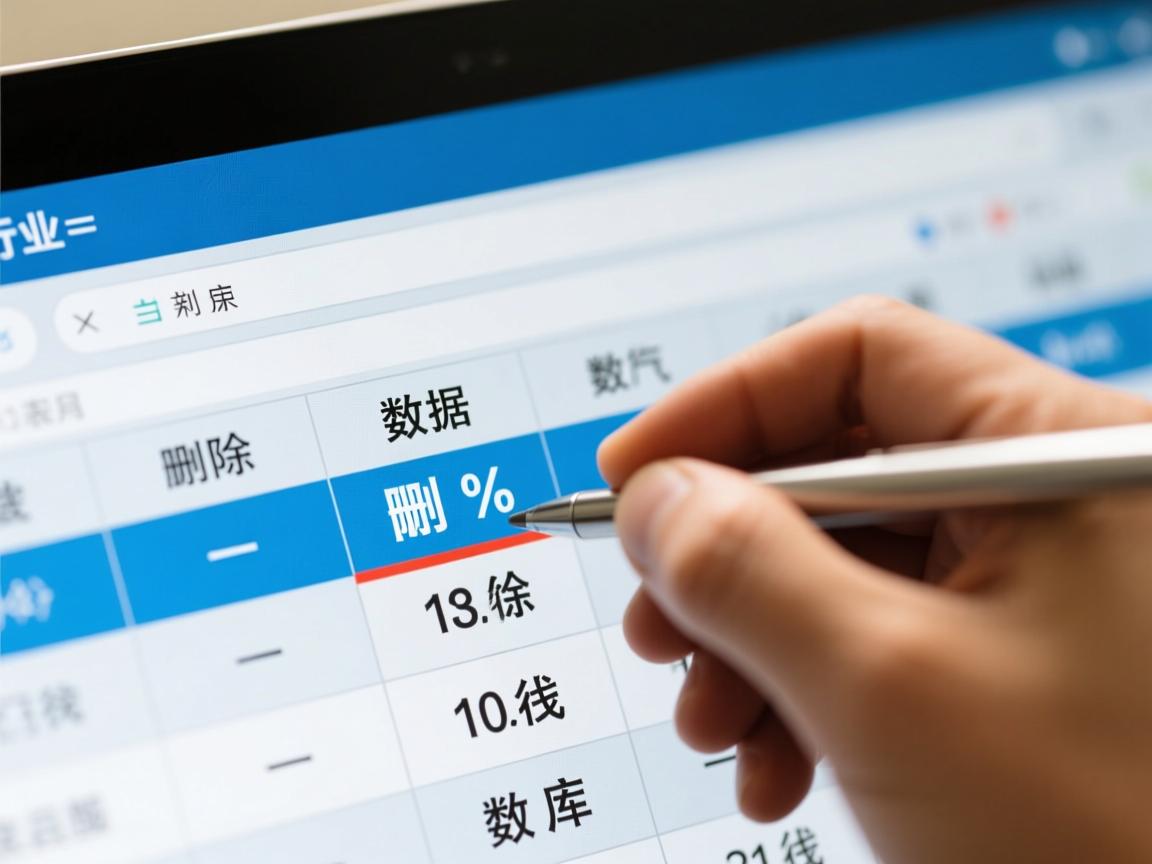 怎么删除数据表中的一行数据库  第1张 怎么删除数据表中的一行数据库  第1张