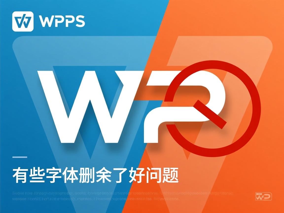 wps为什么有些字体删不了怎么回事  第3张