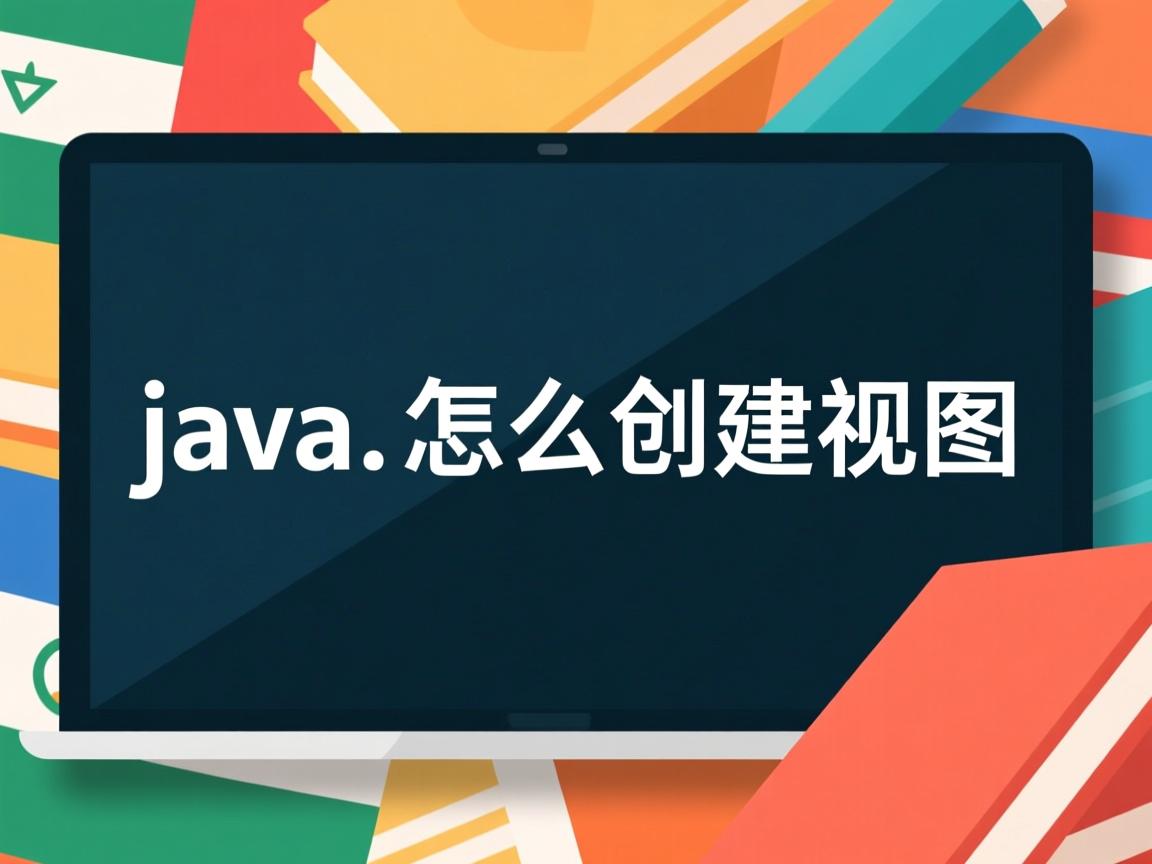 java怎么创建视图  第2张 java怎么创建视图  第2张