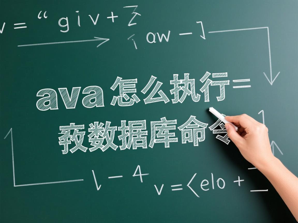 java怎么执行数据库命令  第3张 java怎么执行数据库命令  第3张