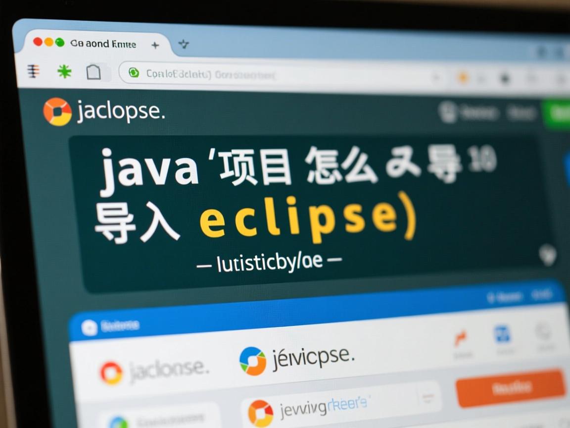 java项目怎么导入eclipse中  第2张 java项目怎么导入eclipse中  第2张