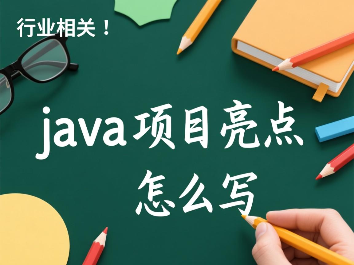 java项目亮点怎么写  第1张 java项目亮点怎么写  第1张