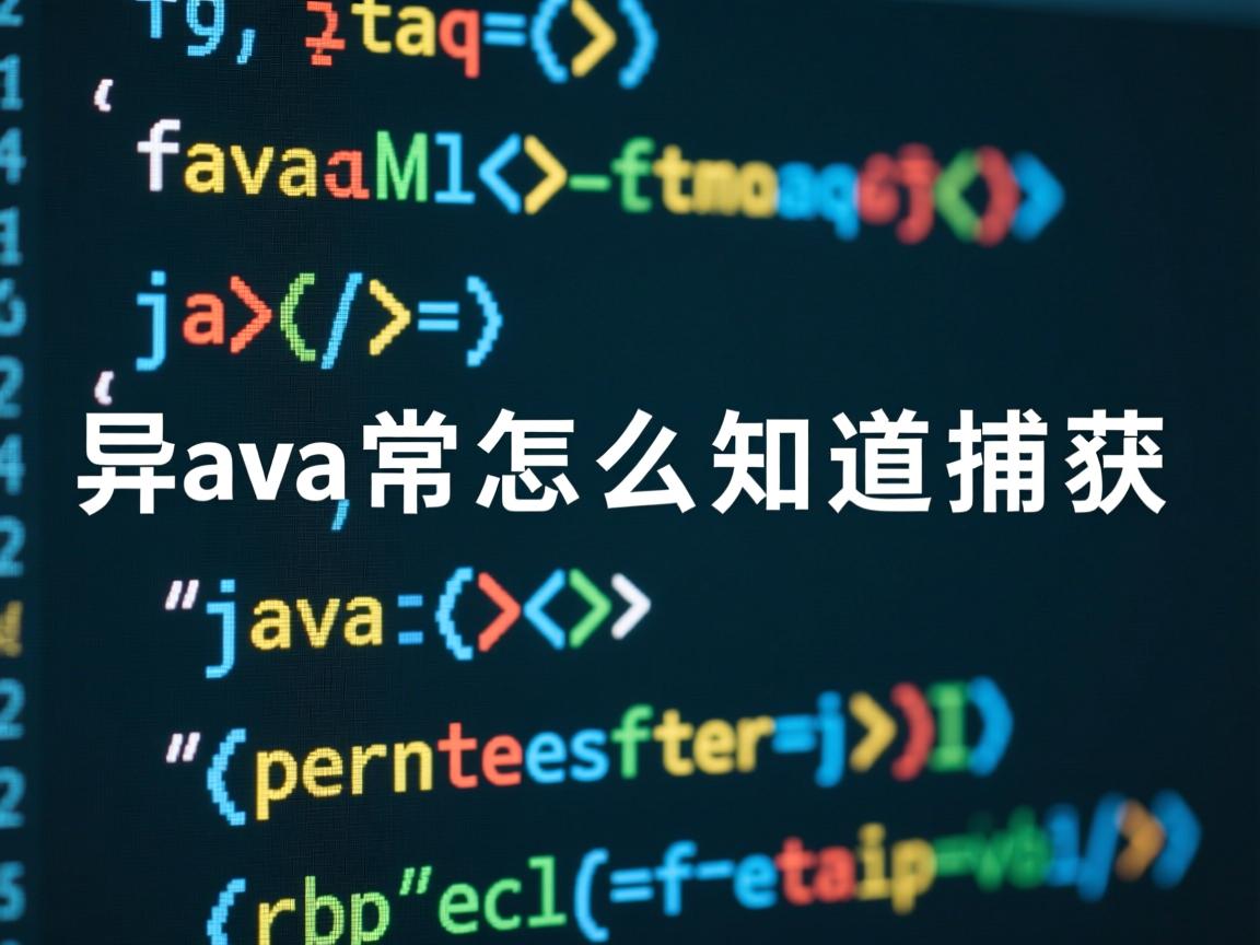java异常怎么知道捕获  第1张