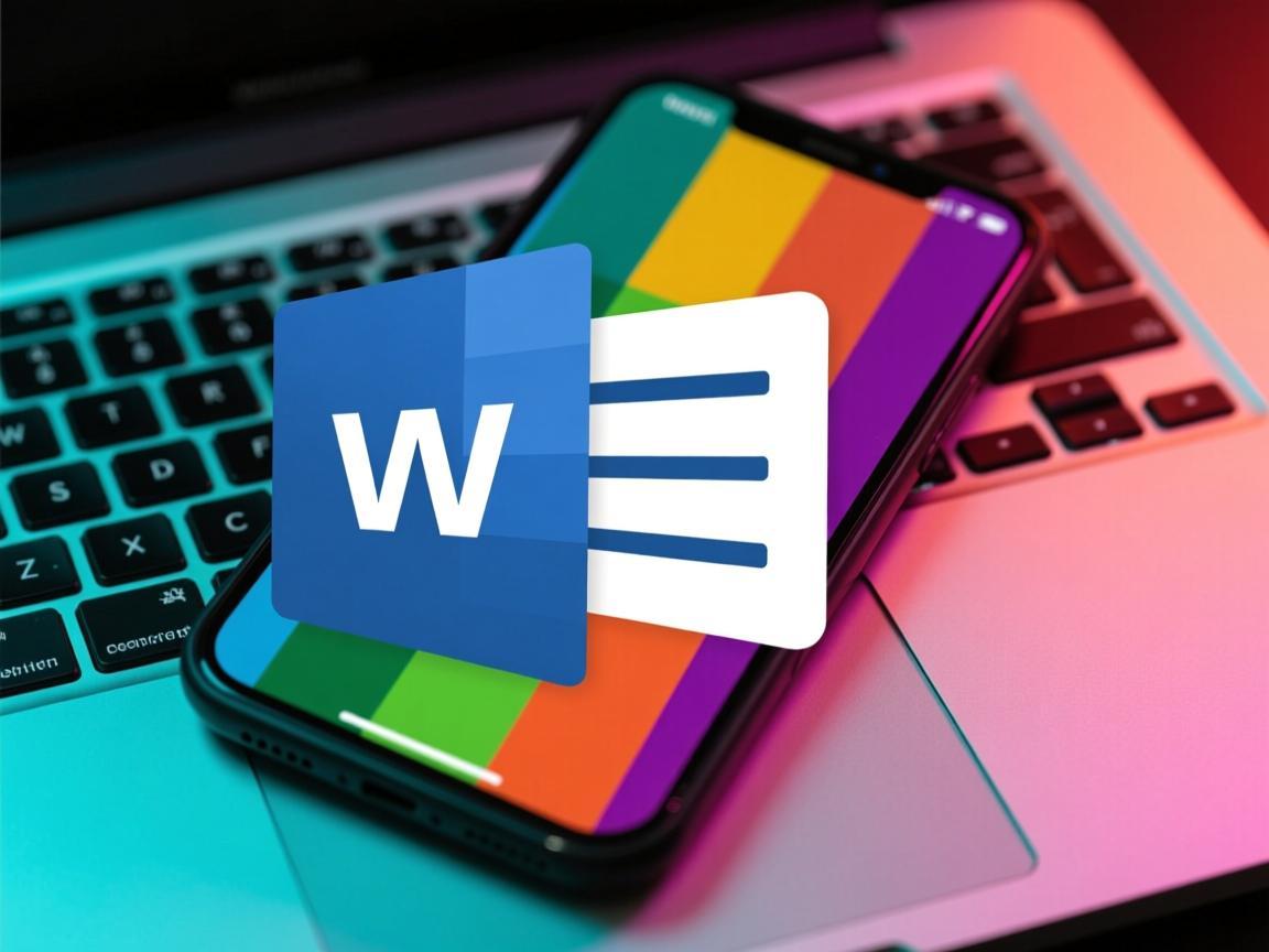 为什么电脑上word有颜色手机打开没有