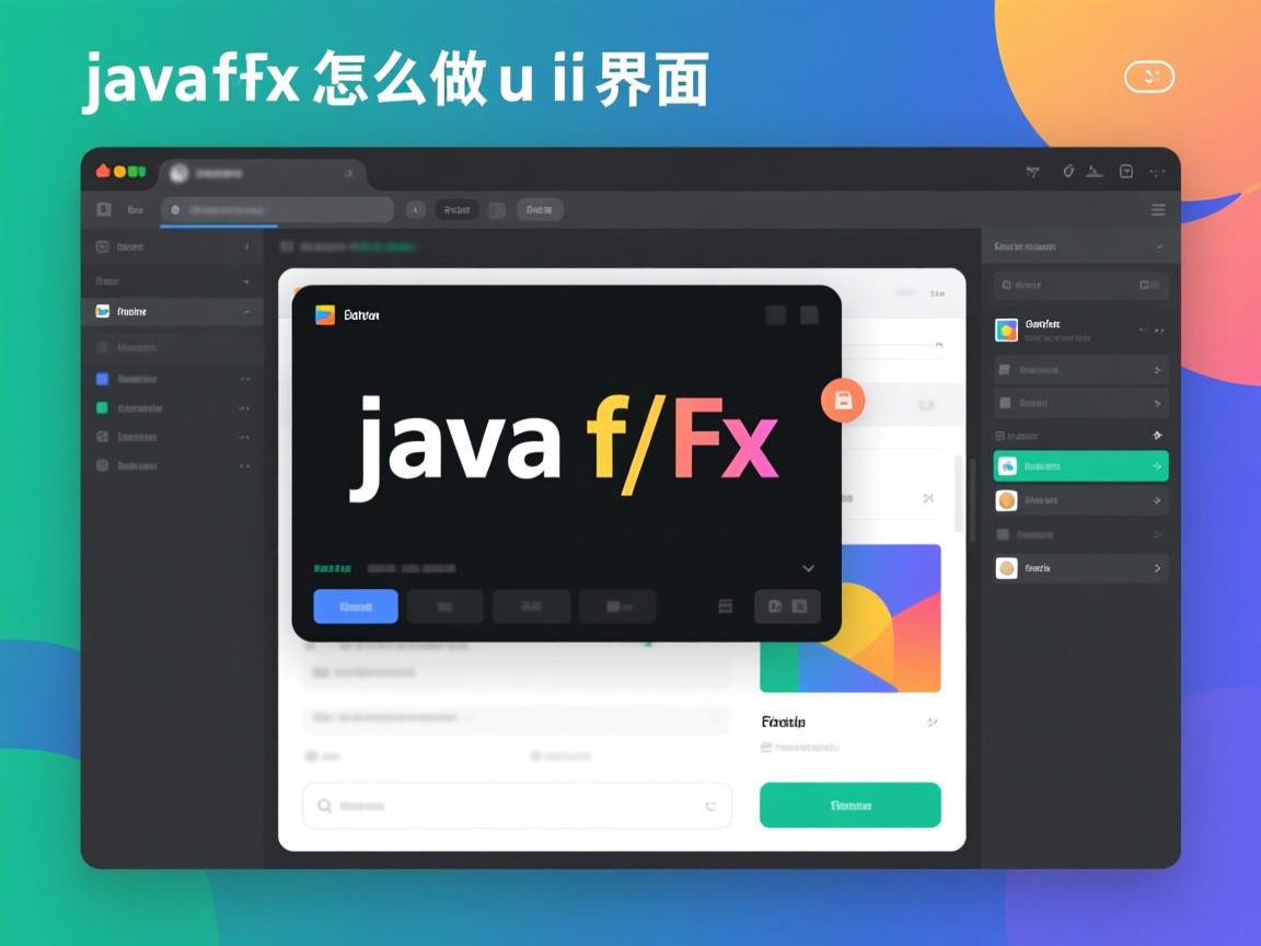 javafx怎么做ui界面  第2张 javafx怎么做ui界面  第2张