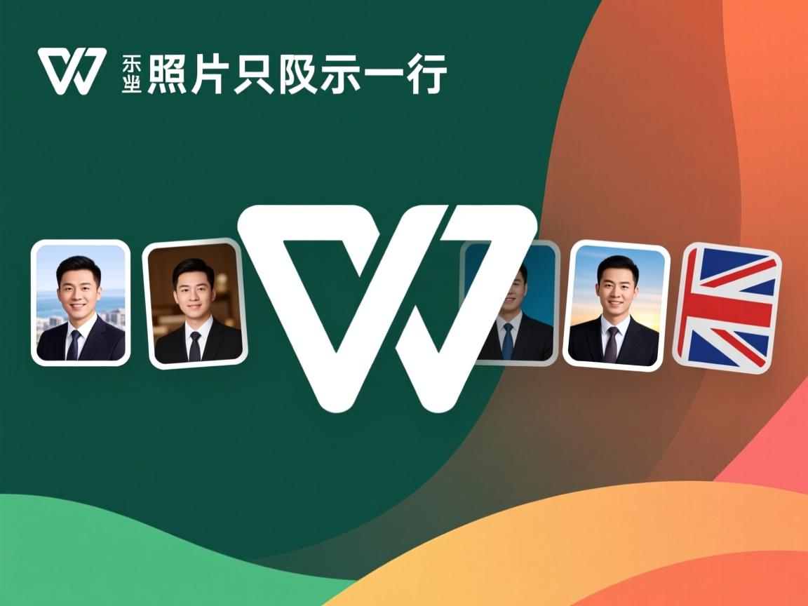 为什么wps里面照片只显示一行  第3张 为什么wps里面照片只显示一行  第3张