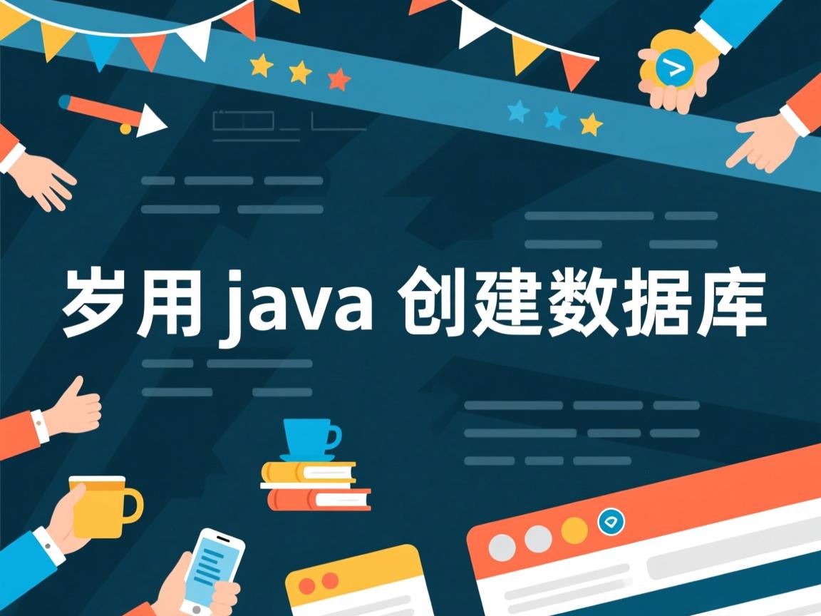 怎么用java创建数据库  第3张 怎么用java创建数据库  第3张