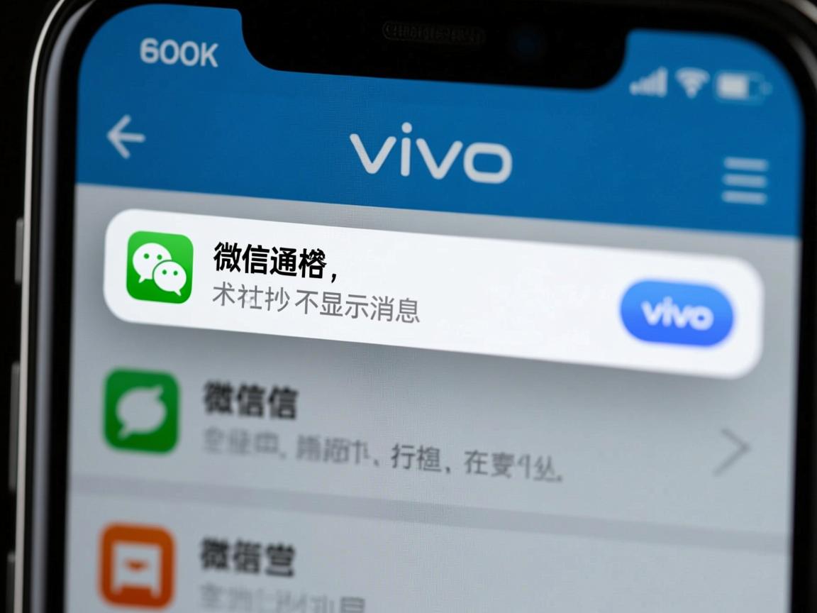 vivo微信通知栏为什么不显示消息  第1张 vivo微信通知栏为什么不显示消息  第1张