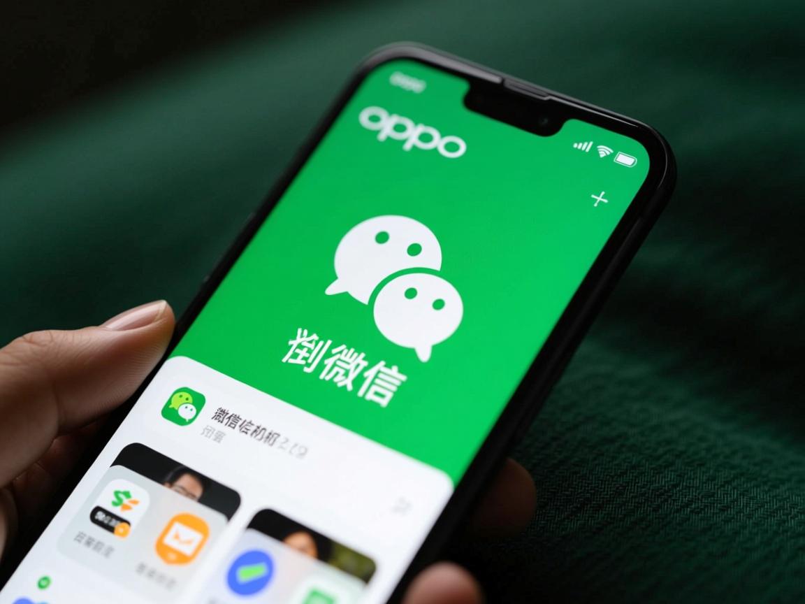 为什么找不到oppo手机里的微信