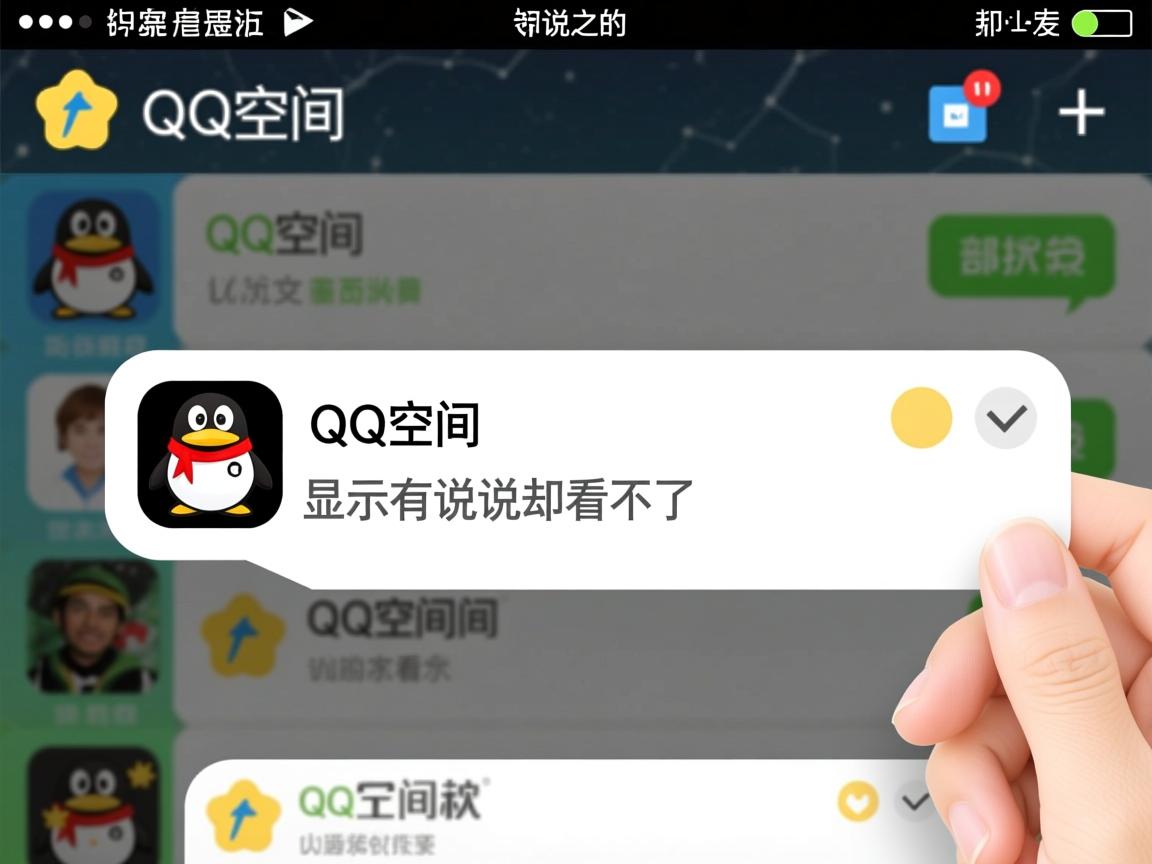 为什么qq空间显示有说说却看不了  第3张