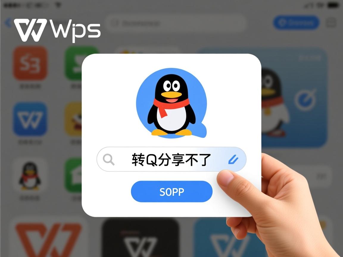 为什么wps跳转qq分享不了怎么回事  第3张 为什么wps跳转qq分享不了怎么回事  第3张