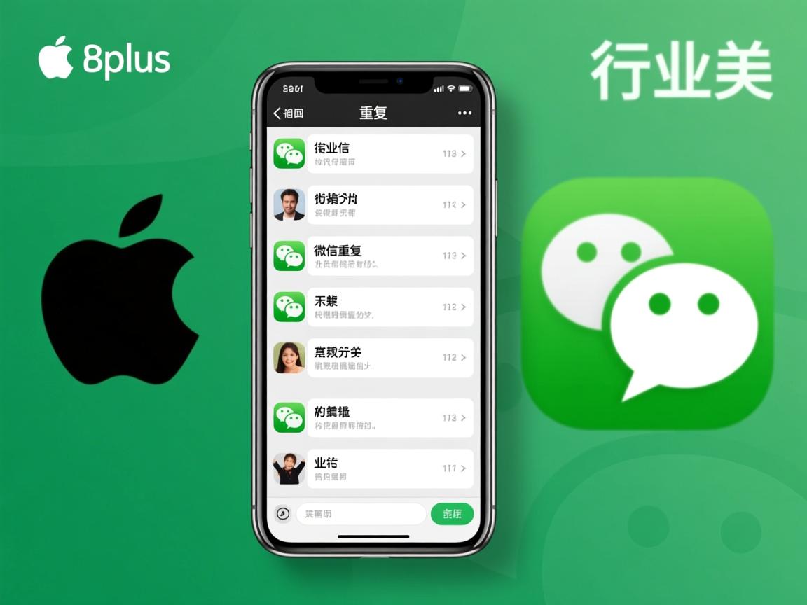 苹果8plus发微信为什么重复  第2张