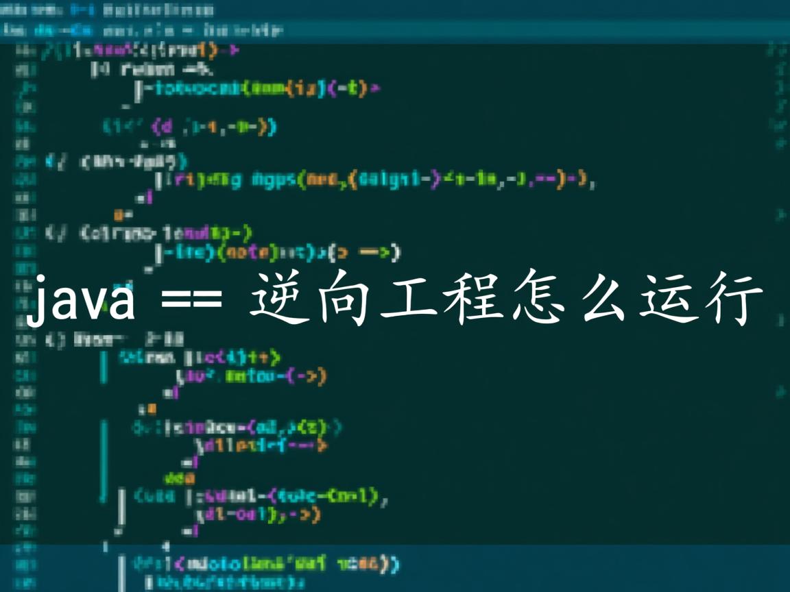 java 逆向工程怎么运行  第2张 java 逆向工程怎么运行  第2张