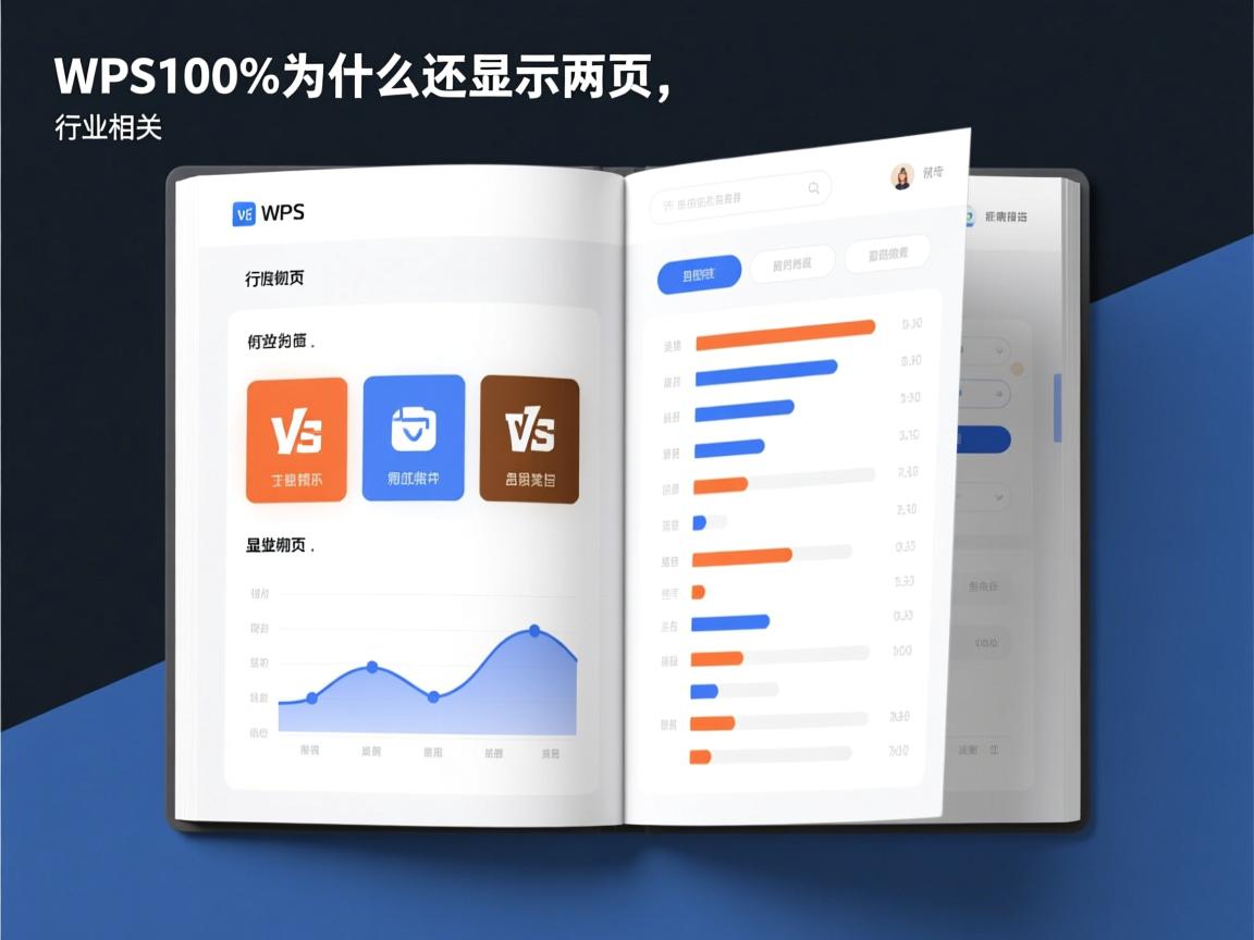 wps文字100%为什么还显示两页  第1张 wps文字100%为什么还显示两页  第1张