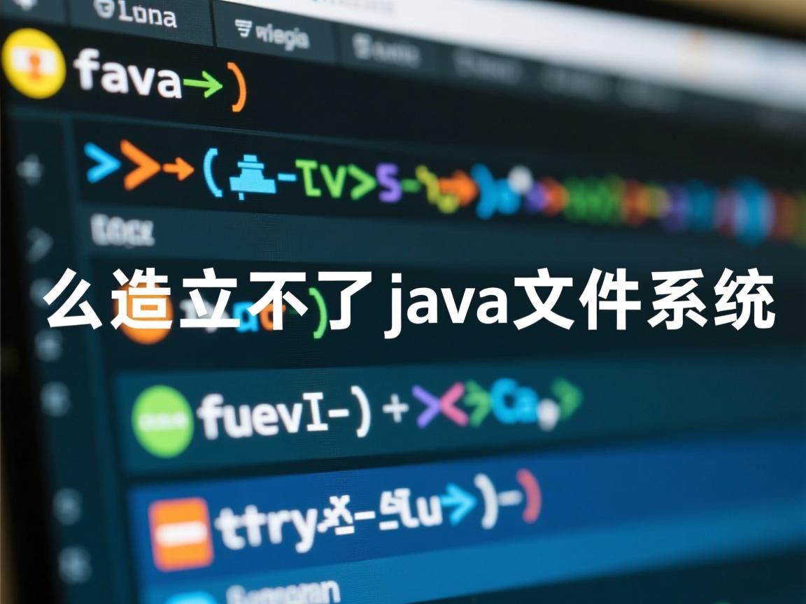 怎么建立不了java文件系统  第2张 怎么建立不了java文件系统  第2张