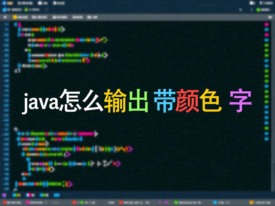 java怎么输出带颜色的字  第3张