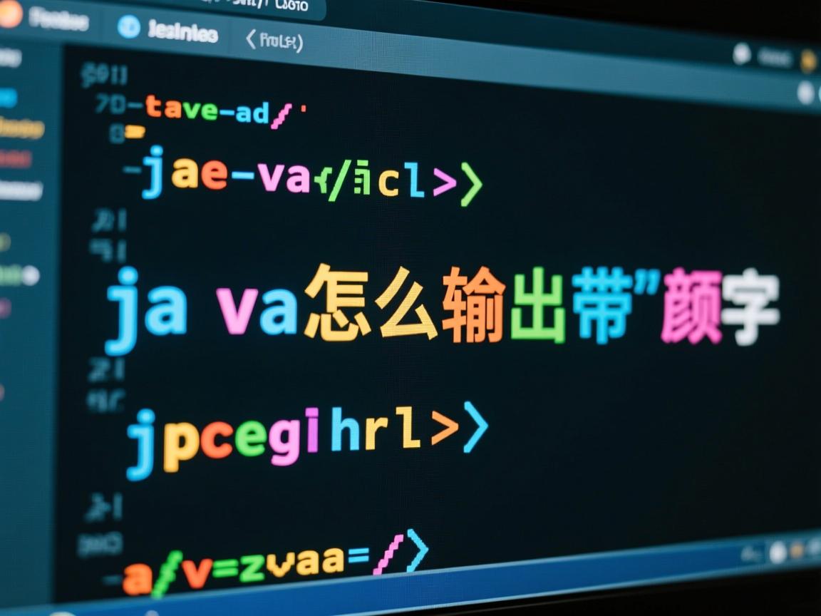 java怎么输出带颜色的字  第2张