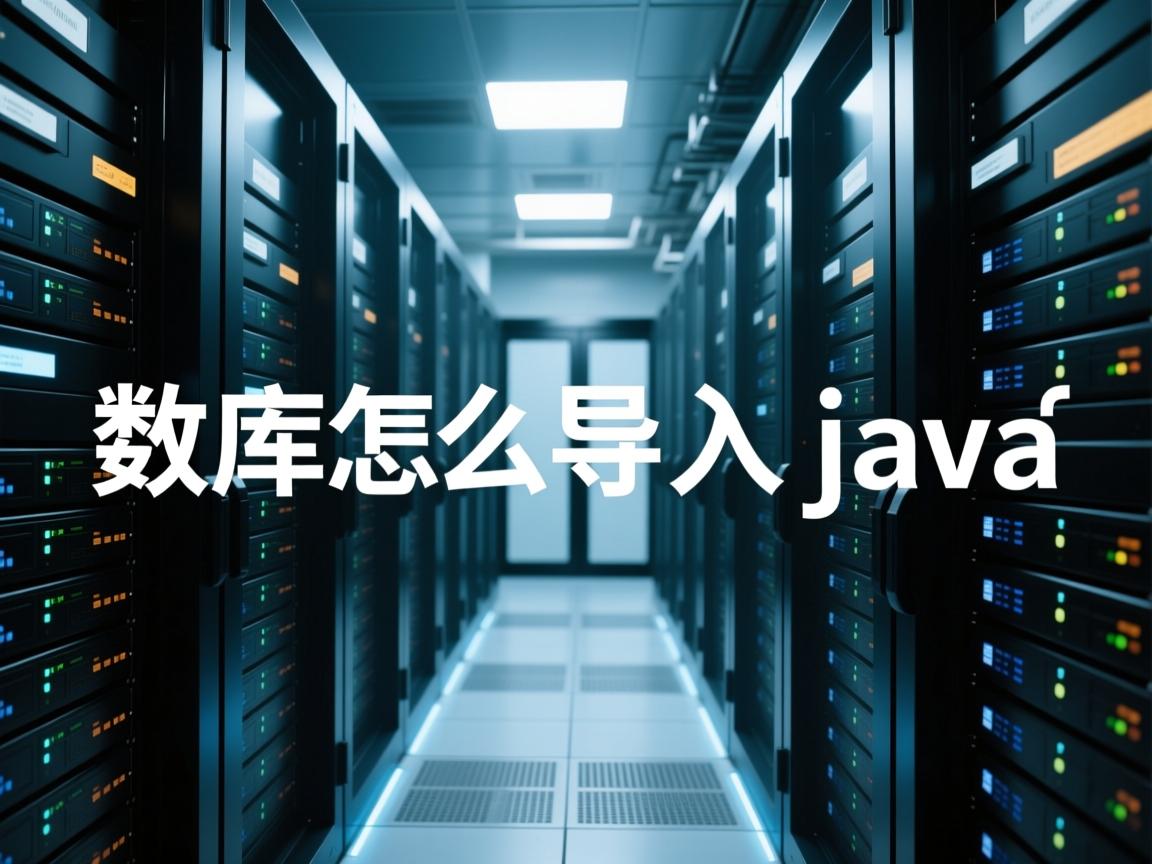 数据库怎么导入java中  第3张 数据库怎么导入java中  第3张
