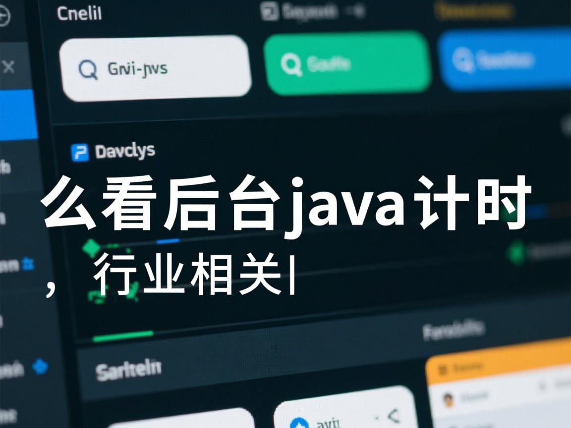 怎么看后台java计时  第1张 怎么看后台java计时  第1张