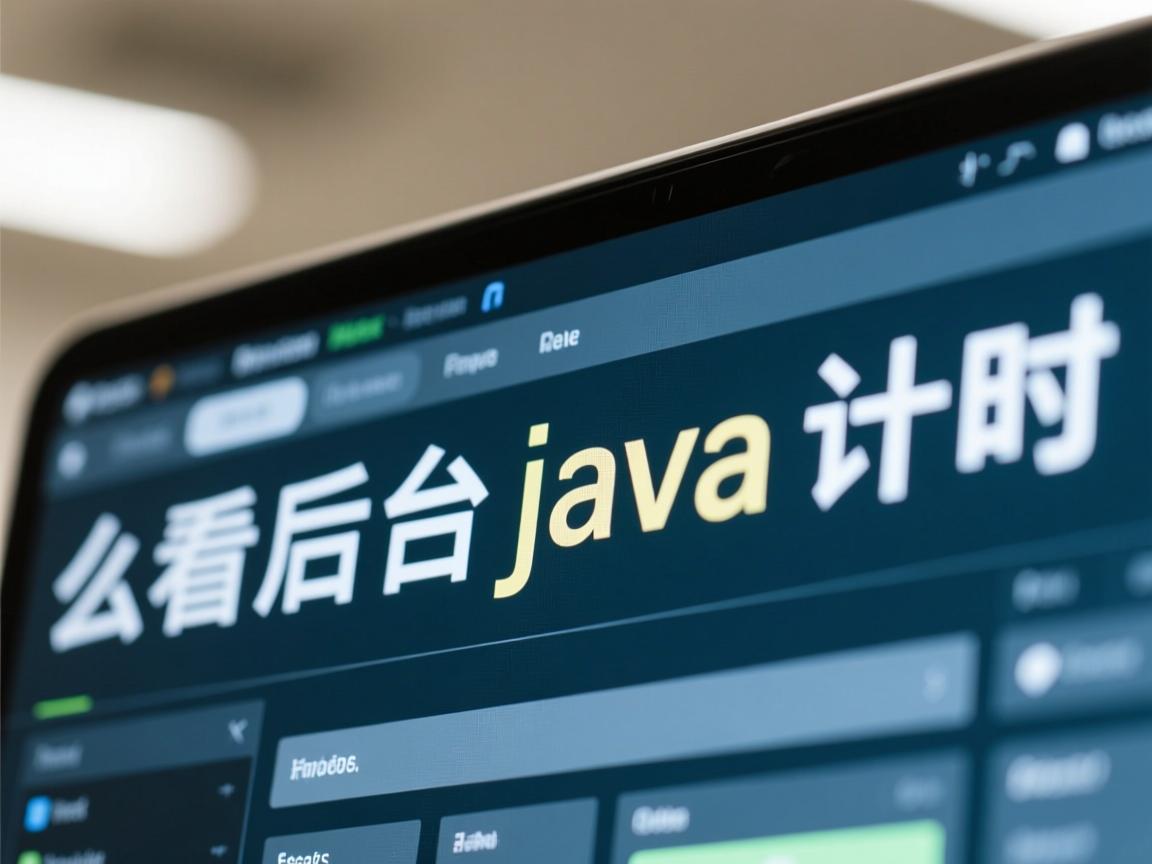 怎么看后台java计时  第2张 怎么看后台java计时  第2张