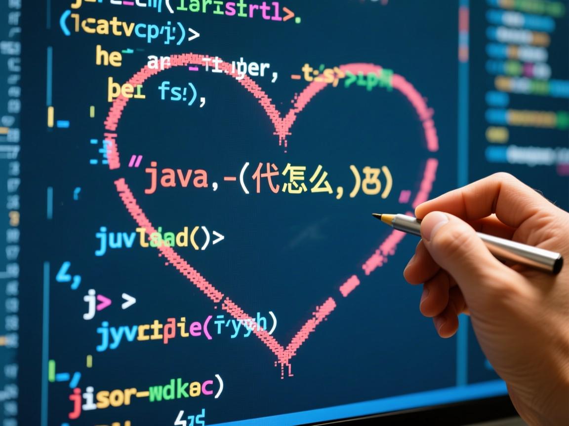 java代码怎么敲出心形  第2张 java代码怎么敲出心形  第2张