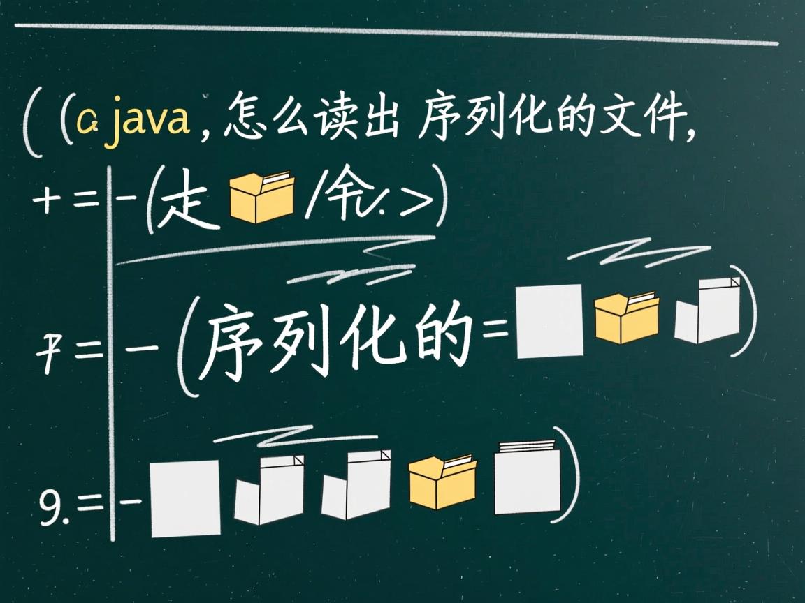 java怎么读出序列化的文件 第1张 java怎么读出序列化的文件 第1张