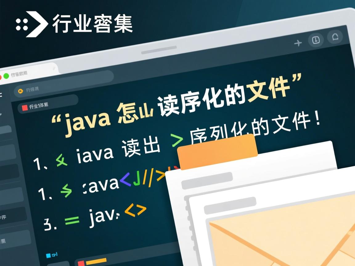 java怎么读出序列化的文件 第3张 java怎么读出序列化的文件 第3张