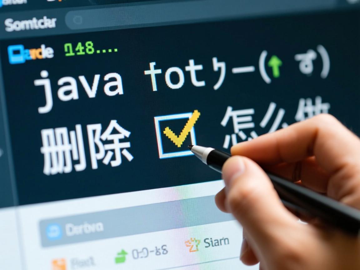 java中的删除选中怎么做  第2张 java中的删除选中怎么做  第2张