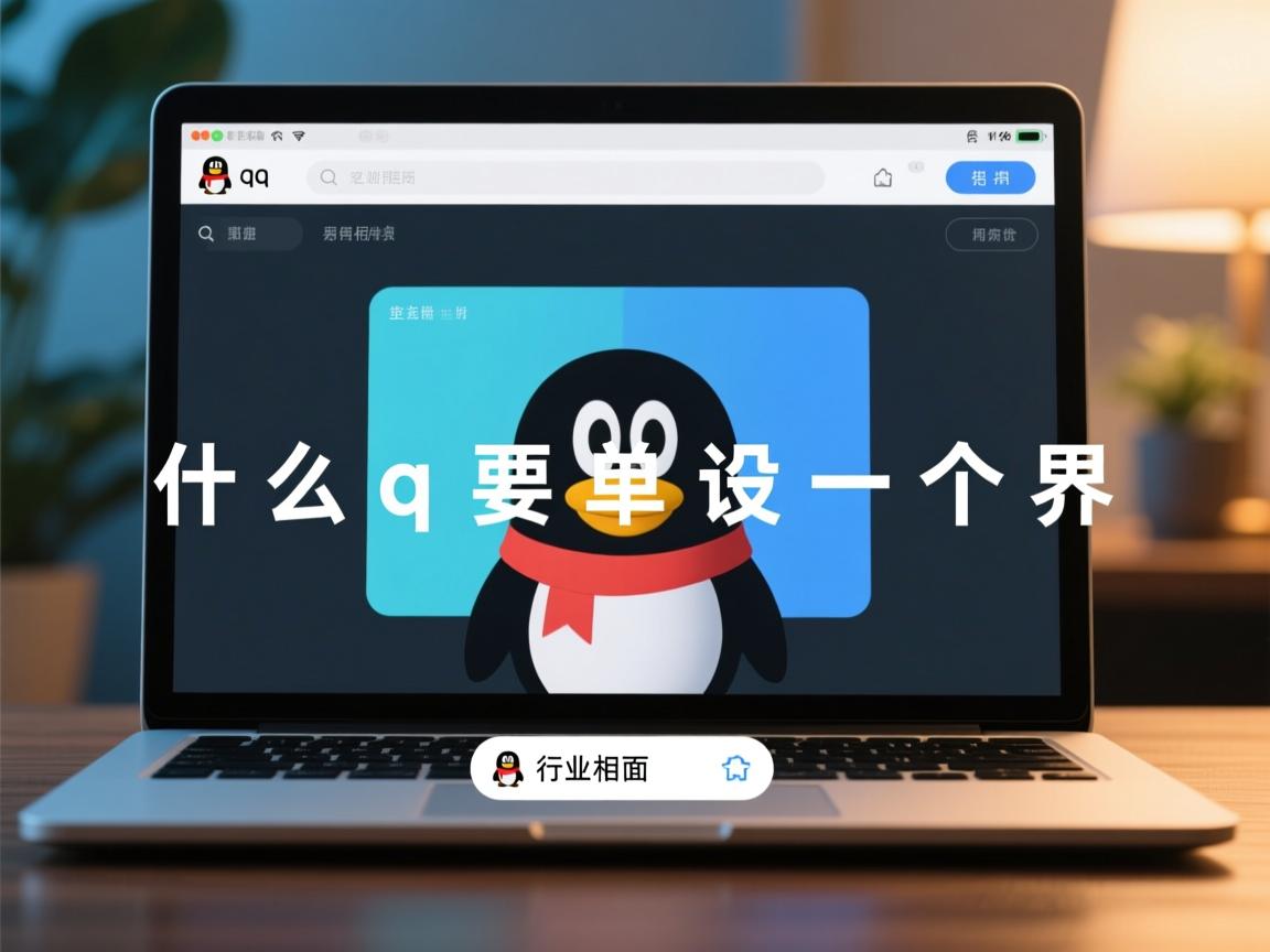 为什么qq要单独设一个界面  第1张