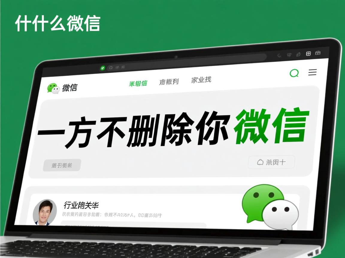 为什么一方不删除你微信  第3张 为什么一方不删除你微信  第3张