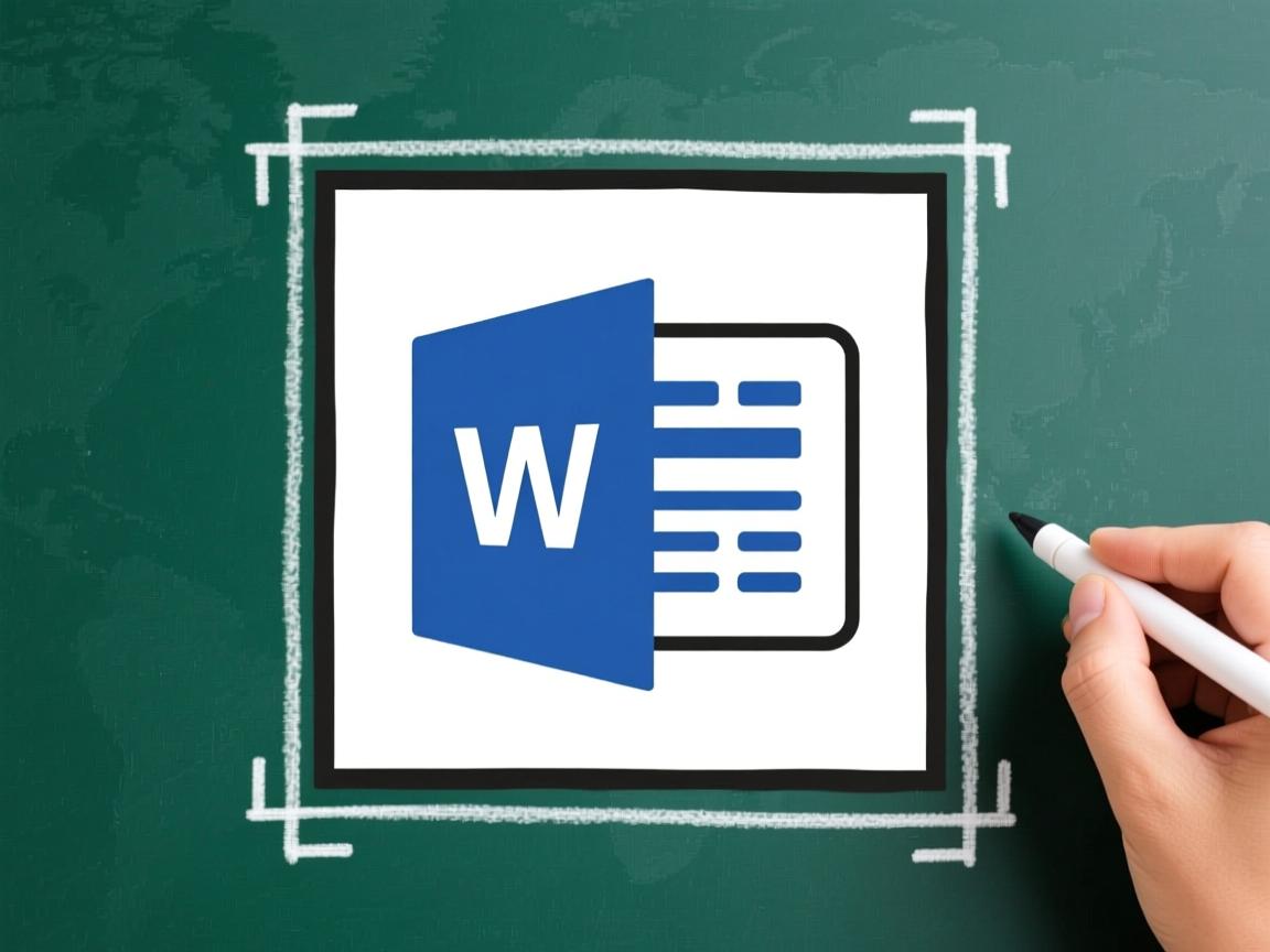 为什么word画的图周围有个框  第1张