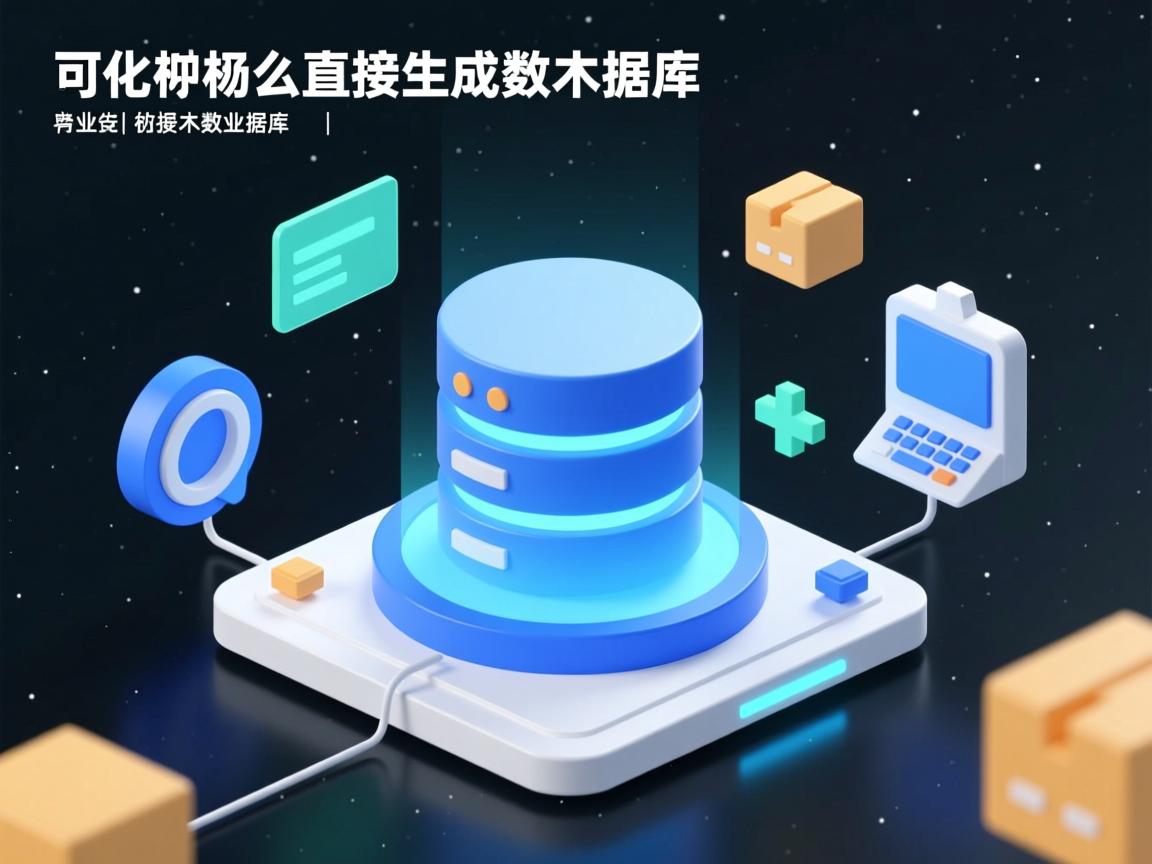 怎么直接生成数据库  第3张