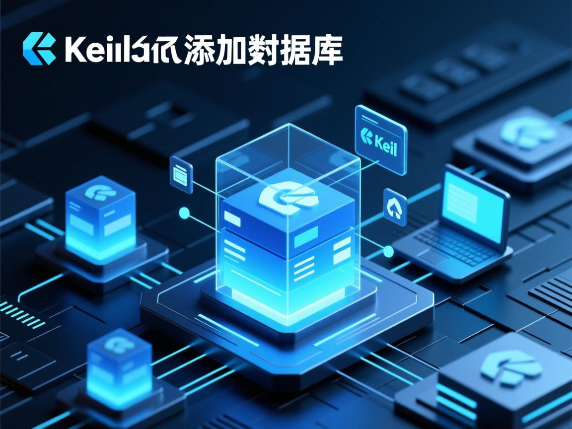 keil怎么添加数据库  第1张 keil怎么添加数据库  第1张