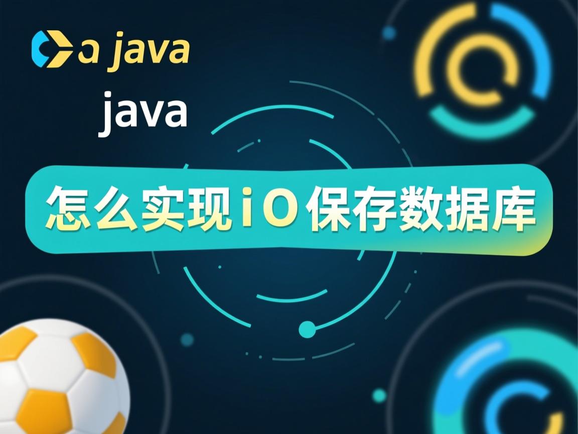 java怎么实现io保存数据库  第2张 java怎么实现io保存数据库  第2张
