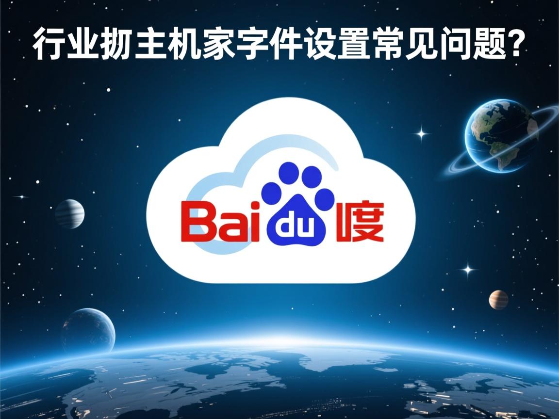 百度云虚拟主机字符集设置常见问题?  第3张 百度云虚拟主机字符集设置常见问题?  第3张
