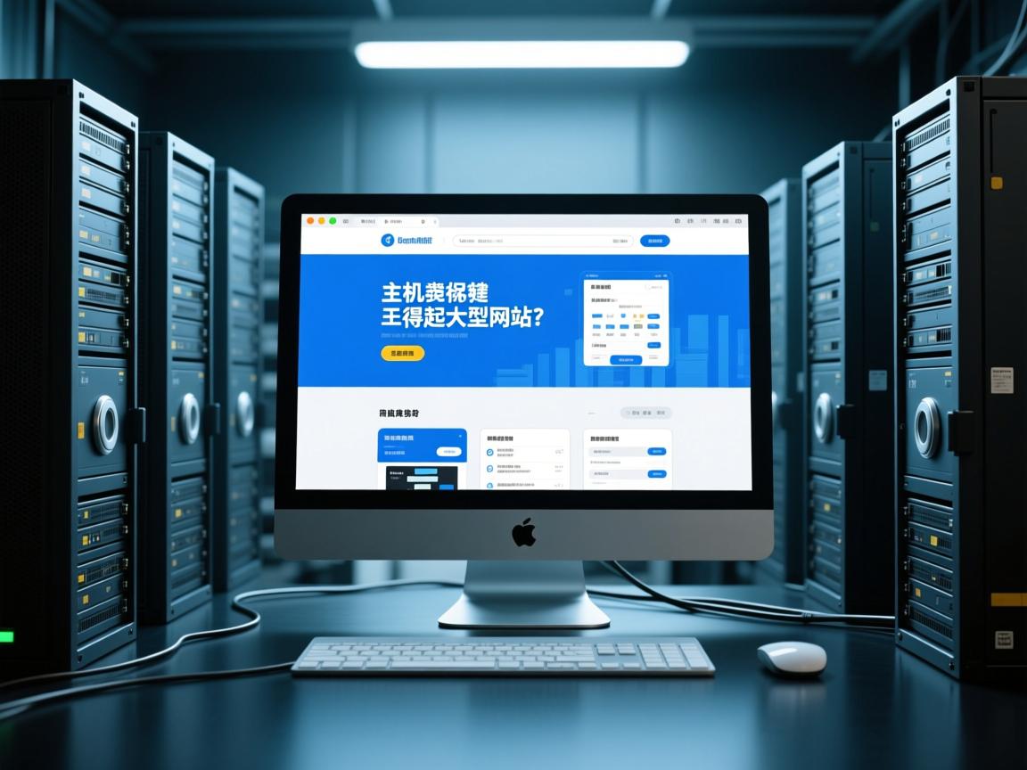 虚拟主机撑得起大型网站吗?