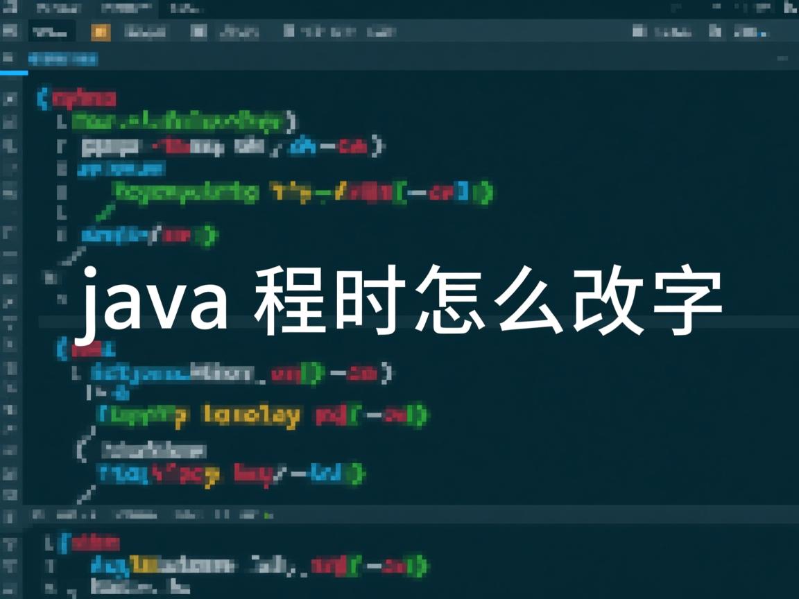 java编程时怎么改字体  第3张 java编程时怎么改字体  第3张