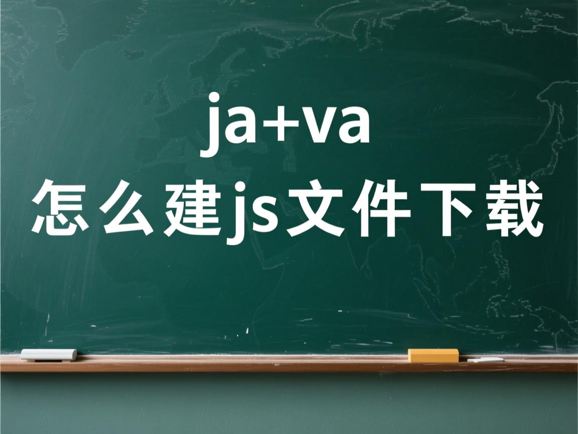 java 怎么建js文件下载  第3张