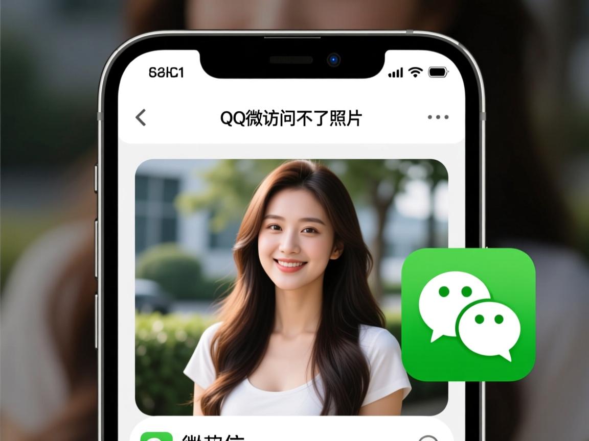 为什么苹果手机qq微信访问不了照片