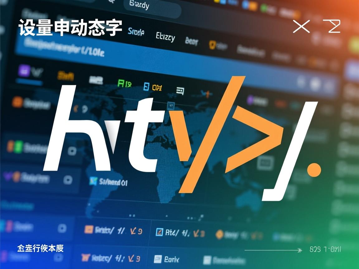 html如何设置动态字符  第2张 html如何设置动态字符  第2张