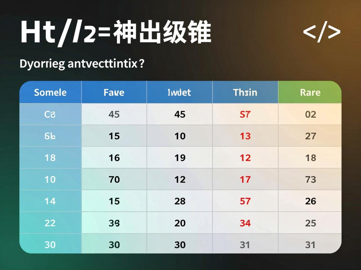 html如何输出表格