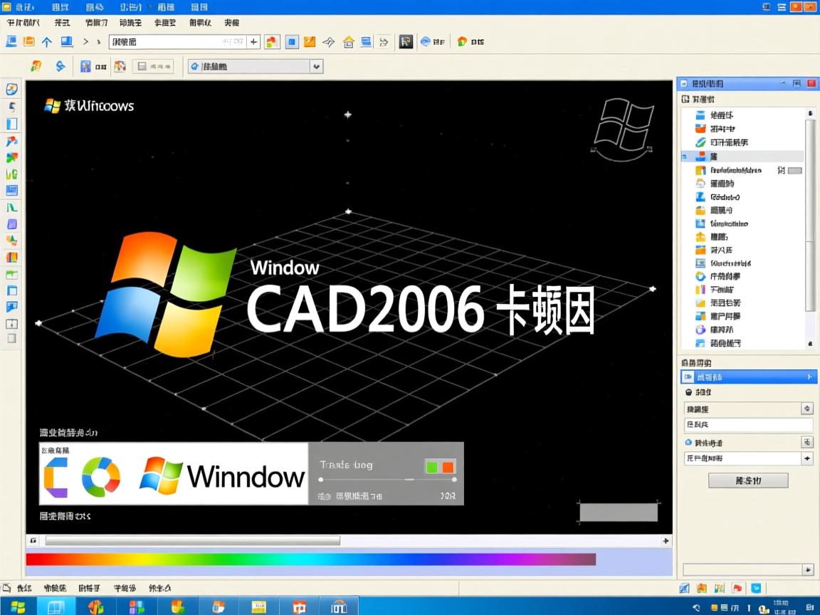 Win10运行CAD2006卡顿原因  第1张 Win10运行CAD2006卡顿原因  第1张