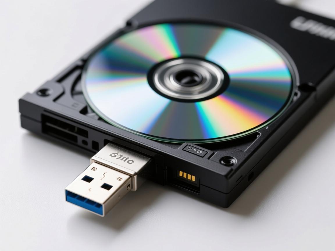 U盘竟变成CD驱动器？为什么？  第1张