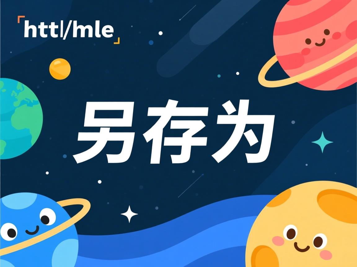 html如何另存为  第2张