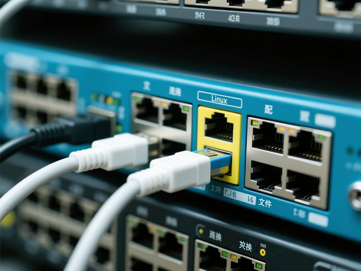 linux如何连接交换机配置文件