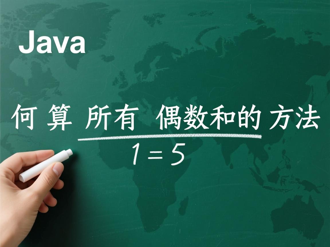 Java如何计算所有偶数和的方法  第2张 Java如何计算所有偶数和的方法  第2张