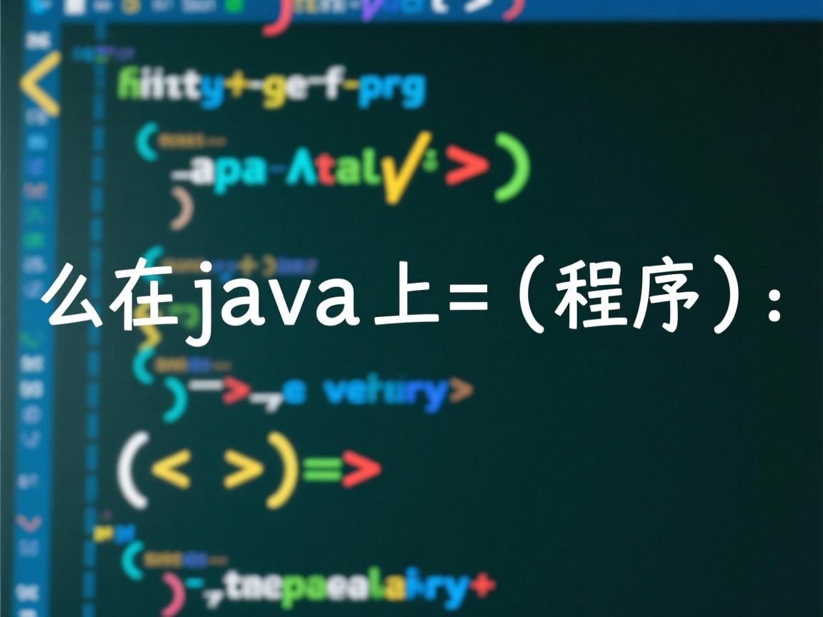 怎么在java上编程序  第1张 怎么在java上编程序  第1张