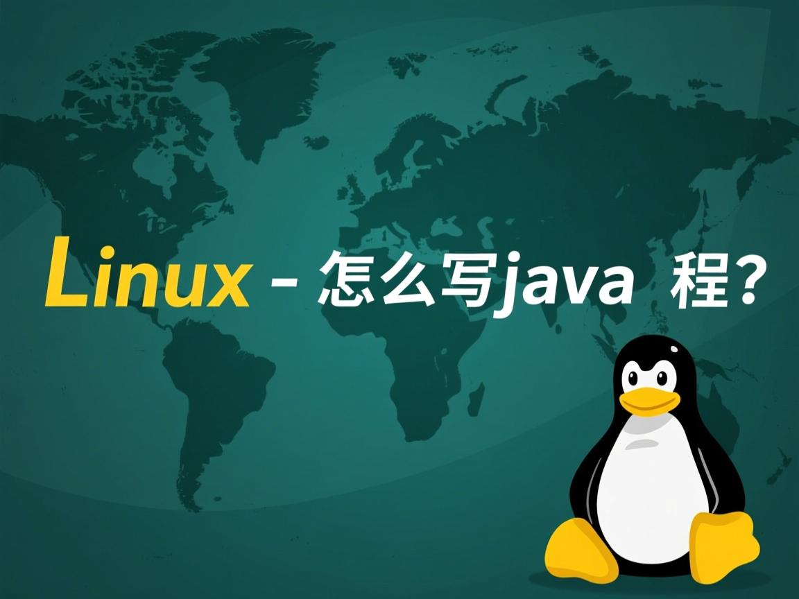 linux 怎么写java程序